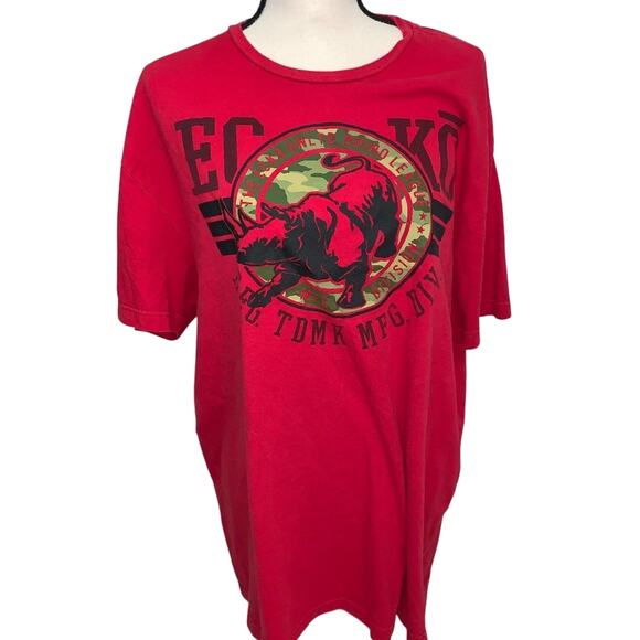 Ecko Unlimited Other - Ecko Unltd. Red Graphic Short Sleeve T-Shirt- XL